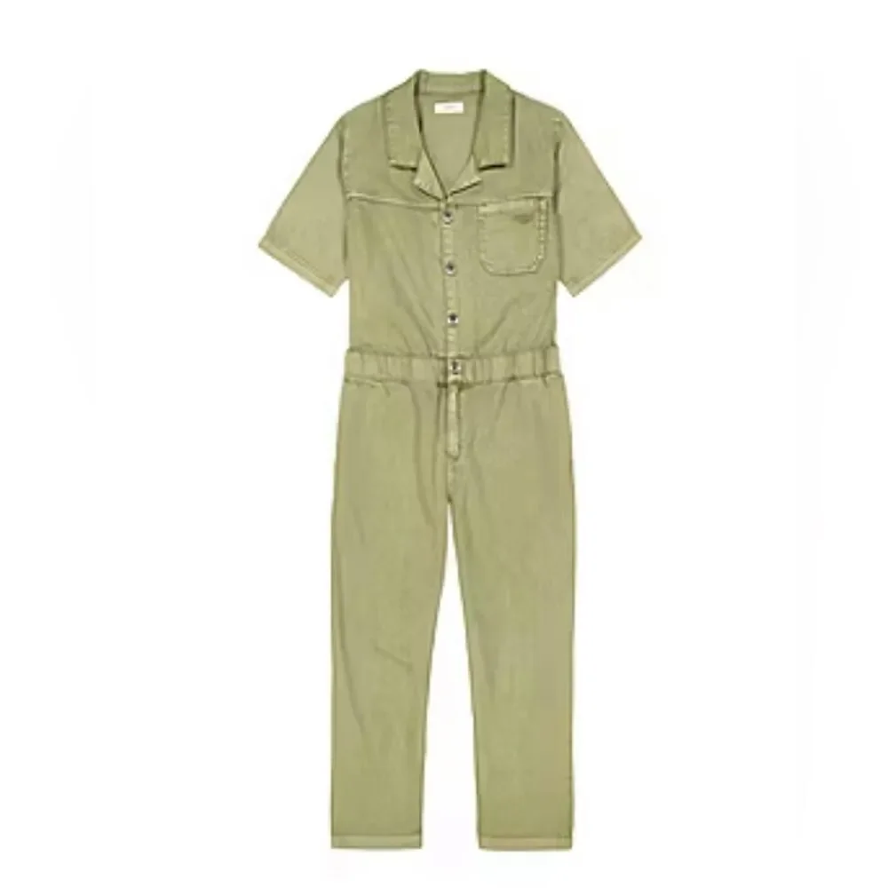 Roxy Oil Green Jumpsuit; Size Girls  X-LARGE/16. NWT! Roxy Big Girls